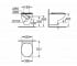 Подвесной унитаз  BAU CERAMIC 39497000:Чертеж 