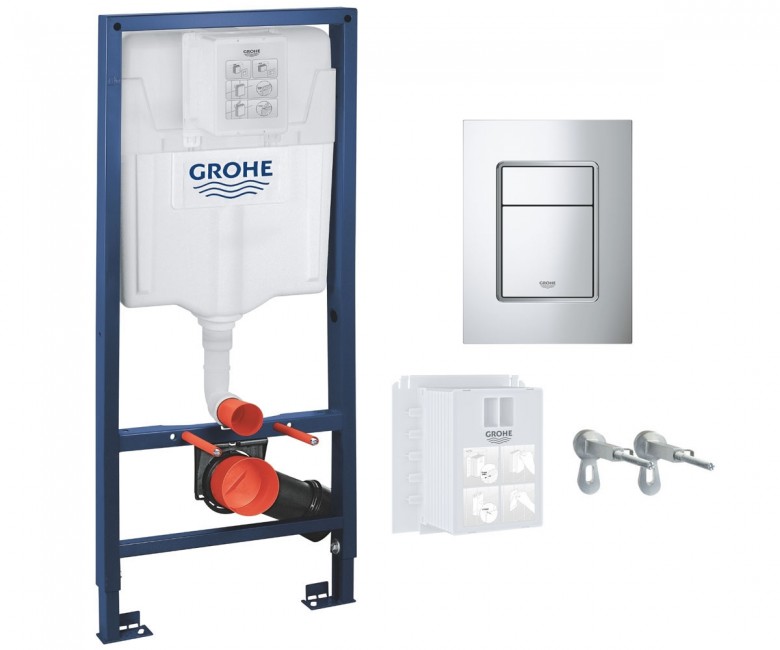 Інсталяція + клавіша GROHE RAPID SL 39501000 SHOWROOM 39501000 SHOWROOM