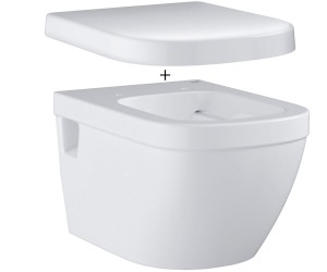 Унітаз з сидінням GROHE EURO CERAMIC 39538000+39330001