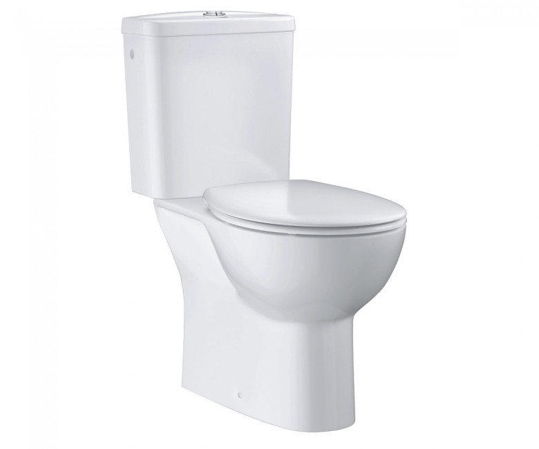 Безободковий унітаз компакт    GROHE BAU CERAMIC 39558000 39558000