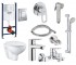 Набір для ванної кімнати 12 в 1 GROHE BAU CERAMIC 39586MB0 39586MB0