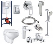 Набір для ванної кімнати 12 в 1 GROHE BAU CERAMIC 39587MB1