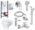 Набір для ванної кімнати 12 в 1 GROHE BAU CERAMIC 39587MB1 39587MB1