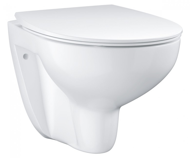 Чаша с сиденьем микролифт GROHE BAU CERAMIC 39899000 39899000