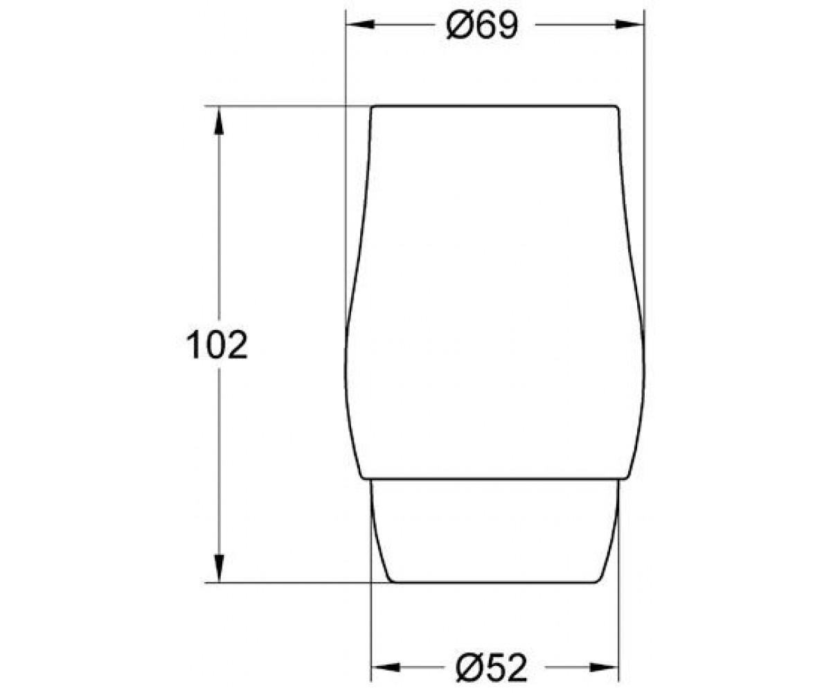 Стакан  CHIARA 40324000:Чертеж 