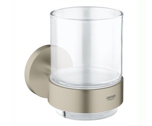 Склянка з тримачем GROHE ESSENTIALS 40447EN1