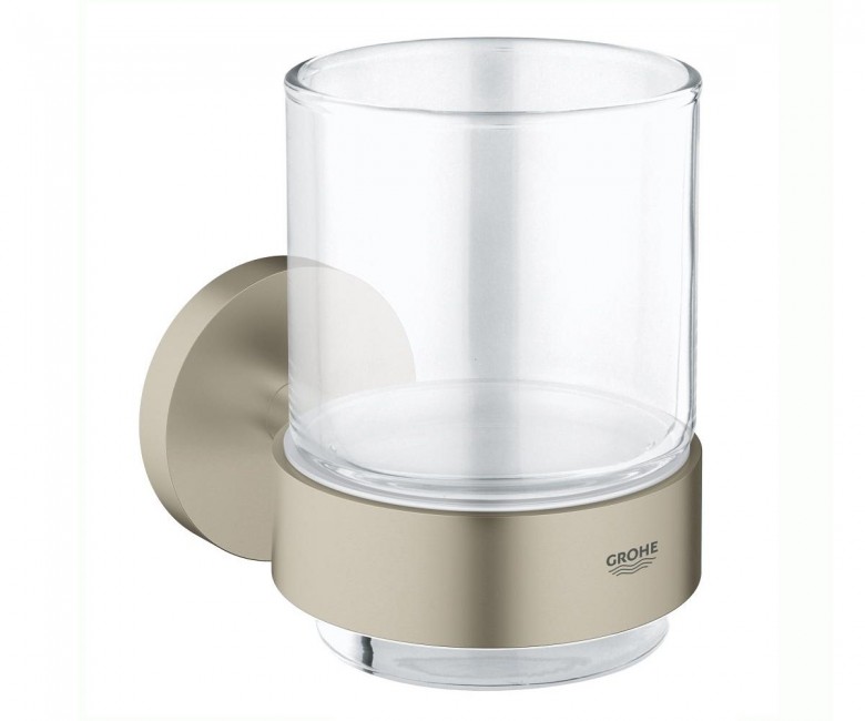 Склянка з тримачем GROHE ESSENTIALS 40447EN1 40447EN1
