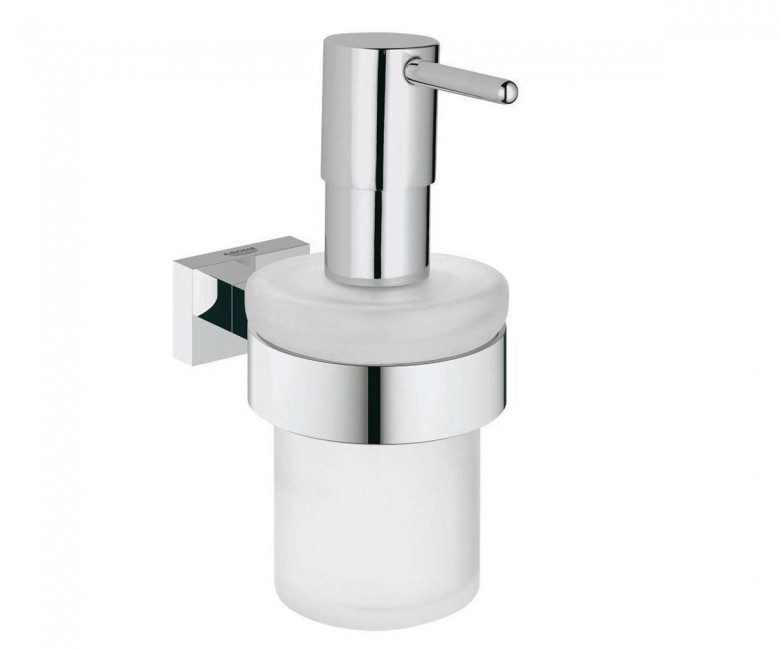 Дозатор рідкого мила з тримачем    GROHE ESSENTIALS CUBE 40756001 40756001