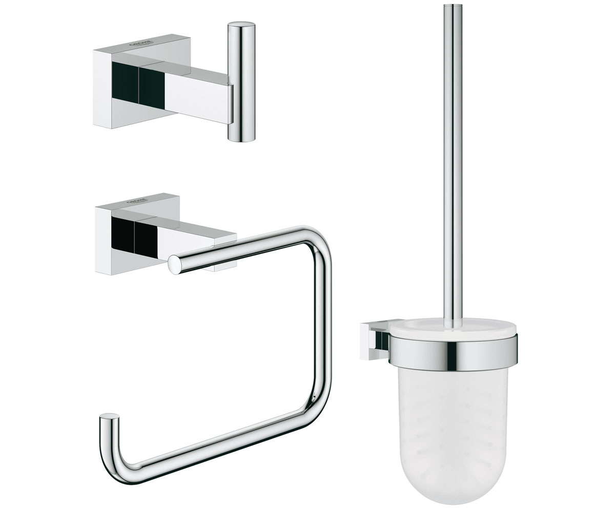 Набор аксессуаров 3 в 1 GROHE ESSENTIALS CUBE 40757001 40757001