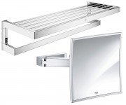 Набір аксесуарів 2 в 1 GROHE SELECTION CUBE 40804000+40808000