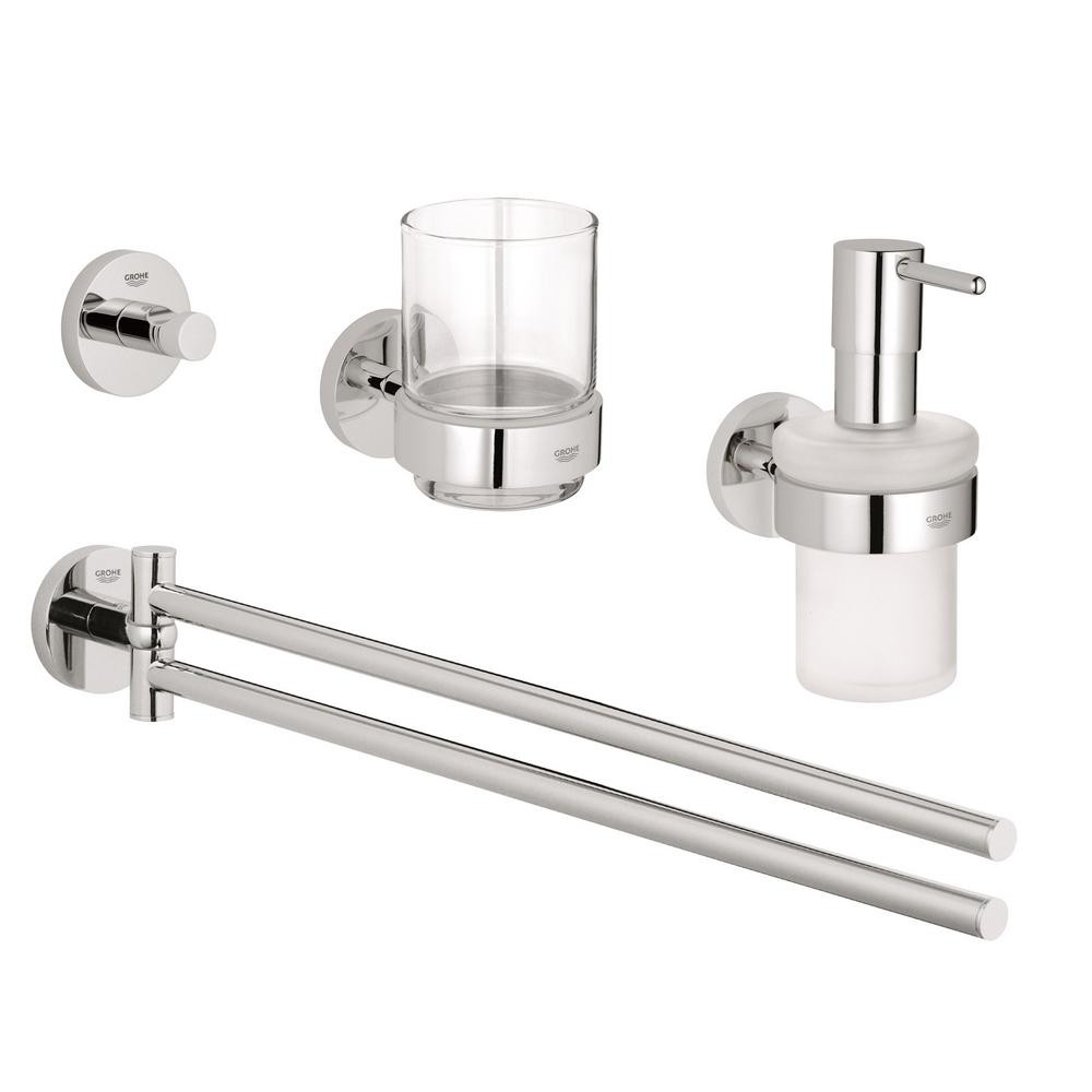 Набір аксесуарів 4 в 1    GROHE ESSENTIALS 40846001 40846001