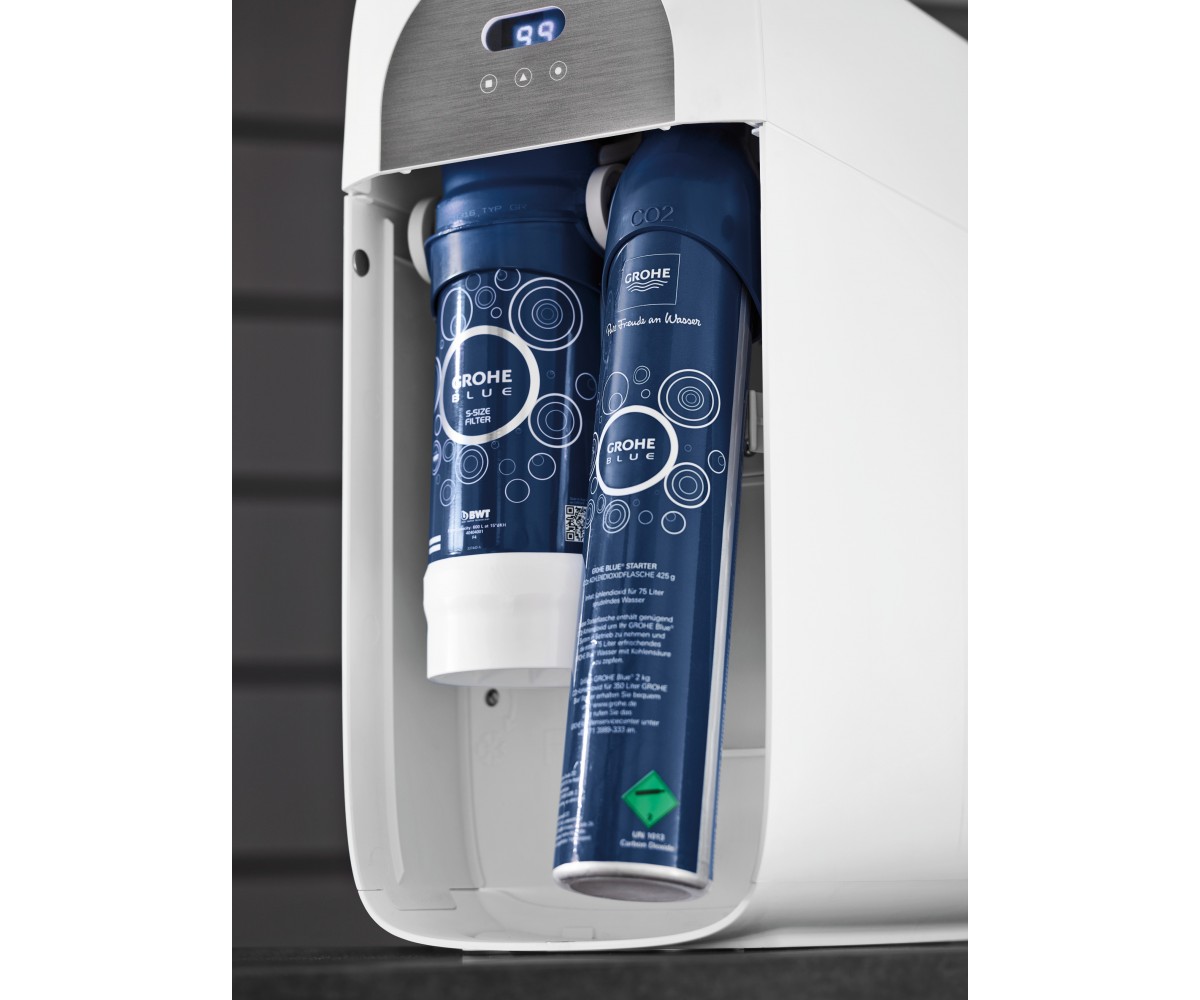 Баллон с углекислым газом CO2  BLUE 40920000:Фото 2