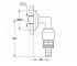 Переходник  OUTLET ELBOW 41126000:Чертеж 