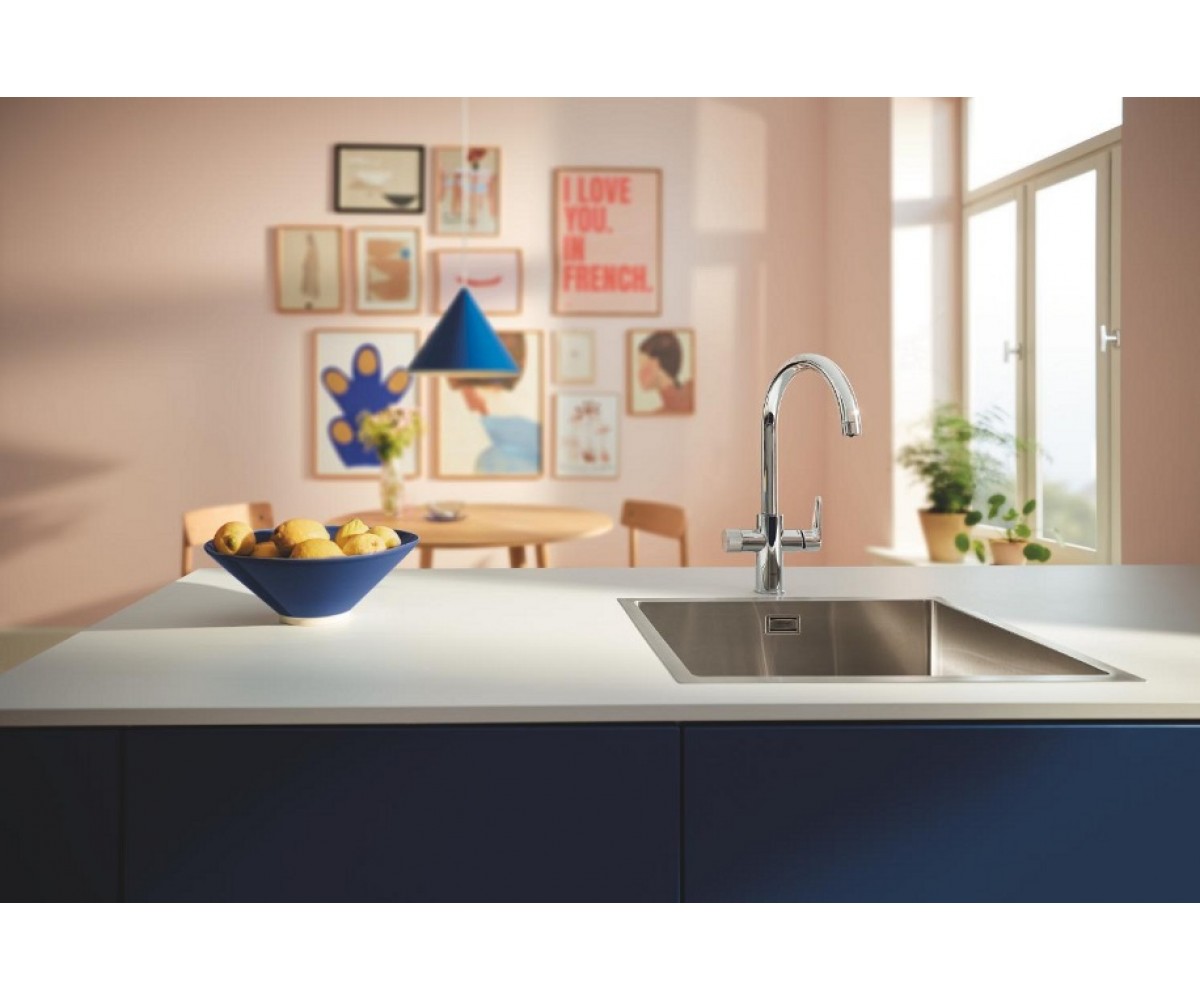 Комплект смеситель с фильтром  BLUE PURE STARTCURVE MO55030592:Фото 4