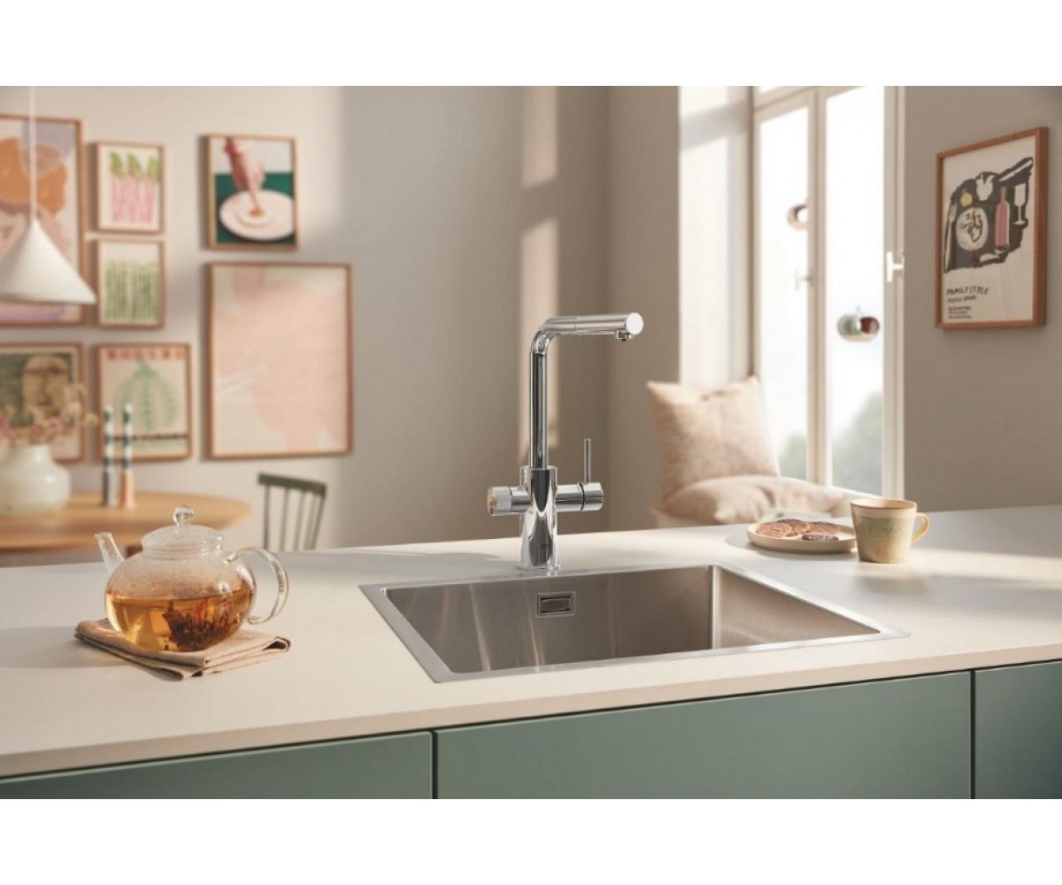 Смесситель с фильтром обратного осмоса  BLUE PURE MINTA MO55030601:Фото 5