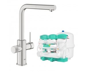 Кухонный смеситель с фильтром обратного осмоса GROHE BLUE PURE MINTA MO67530601DC