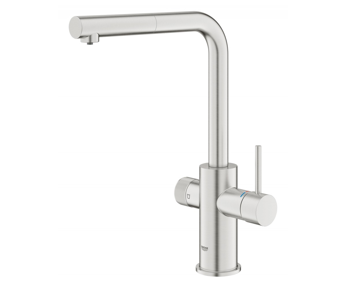 Кухонный смеситель с фильтром обратного осмоса  BLUE PURE MINTA MO67530601DC:Фото 6