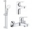 Набір змішувачів GROHE BAU FLOW UA121624S1 UA121624S1