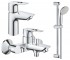Набір змішувачів 3 в 1 GROHE BAU LOOP NEW UA123214S0 UA123214S0