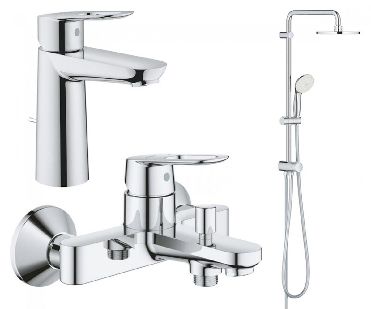 Набір змішувачів 3 в 1 GROHE BAU LOOP UA123214TM UA123214TM