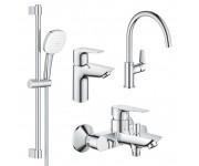 Набір змішувачів GROHE BAU EDGE NEW UA123218K1