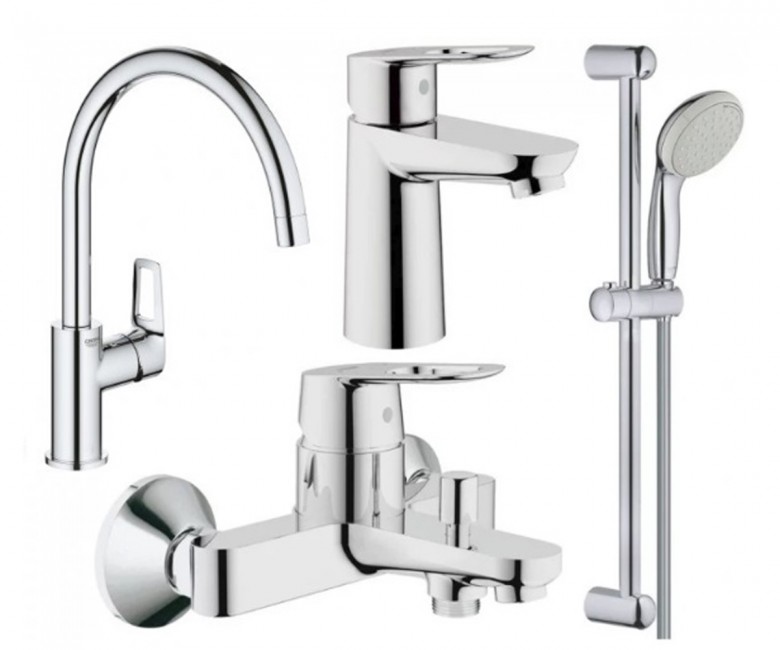 Набор смесителей GROHE BAU LOOP UA123225K1 UA123225K1