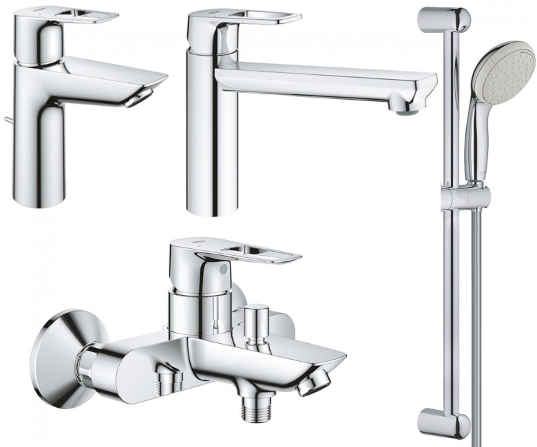 Набір змішувачів 4 в 1 GROHE BAU LOOP NEW UA123225MK UA123225MK