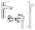 Набір змішувачів 3 в 1 GROHE EUROSMART NEW UA123244M0 UA123244M0