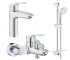 Набір змішувачів 3 в 1 GROHE EUROSMART NEW UA123246M0 UA123246M0