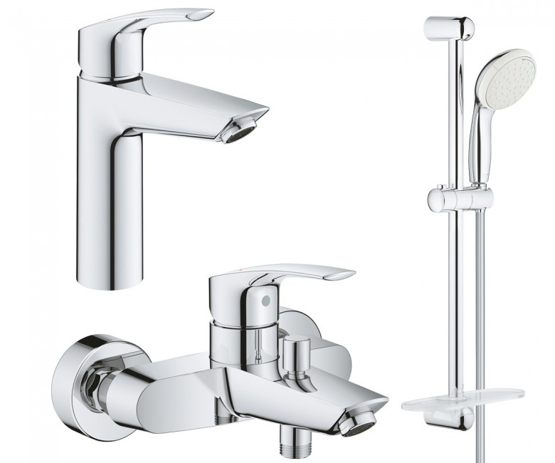 Набір змішувачів 3 в 1 GROHE EUROSMART NEW UA123246M0 UA123246M0