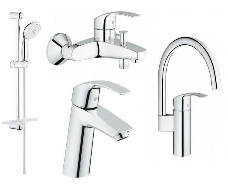 Набір змішувачів 4в1 GROHE EUROSMART UA123248M3 UA123248M3