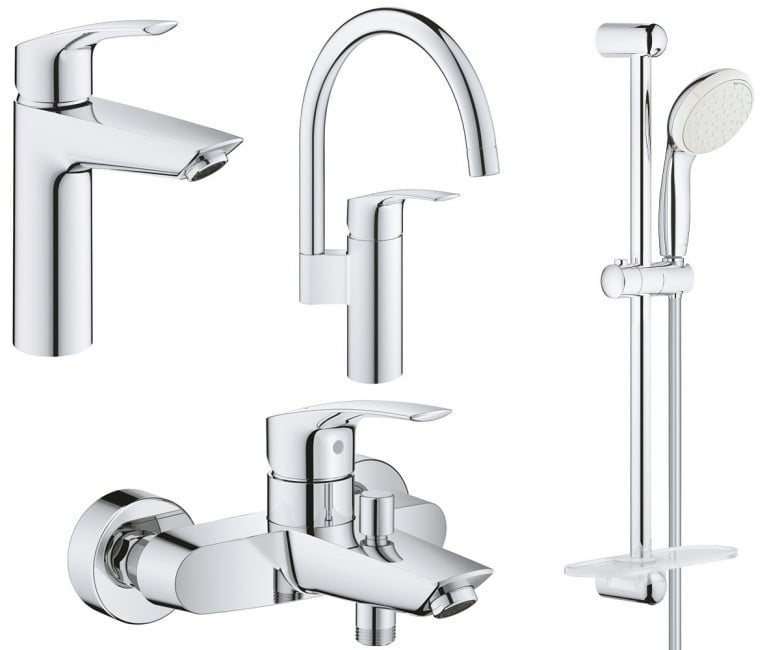 Набір змішувачів 4 в 1 GROHE EUROSMART NEW UA123248MK UA123248MK