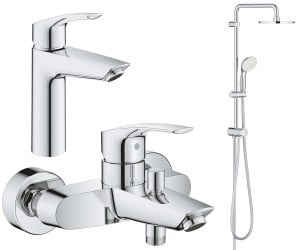 Набір змішувачів 3 в 1 GROHE EUROSMART NEW UA12324TS0