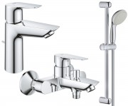 Набір змішувачів 3 в 1 GROHE BAU EDGE NEW UA123367M0