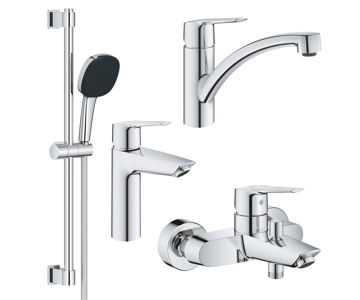 Набір змішувачів для ванної та кухні GROHE START QUICKFIX UA202301KE UA202301KE