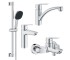 Набір змішувачів для ванної та кухні GROHE START QUICKFIX UA202301KE UA202301KE