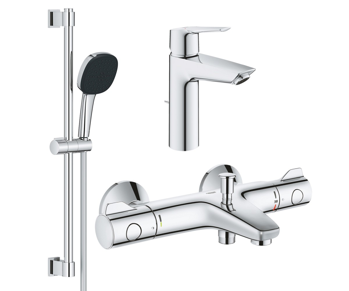 Набір змішувачів для ванни GROHE GROHTHERM QUICKFIX UA202304TS UA202304TS