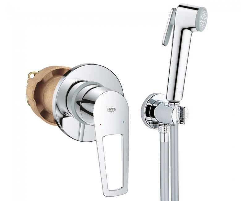 Гігієнічний душовий набір GROHE BAU LOOP NEW UA202406QF UA202406QF