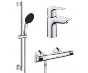 Набір змішувачів з термостатом GROHE START EDGE QUICKFIX UA202503TE