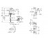 Набор смесителей  PRECISION FLOW QUICKFIX UA202503TS:Чертеж 
