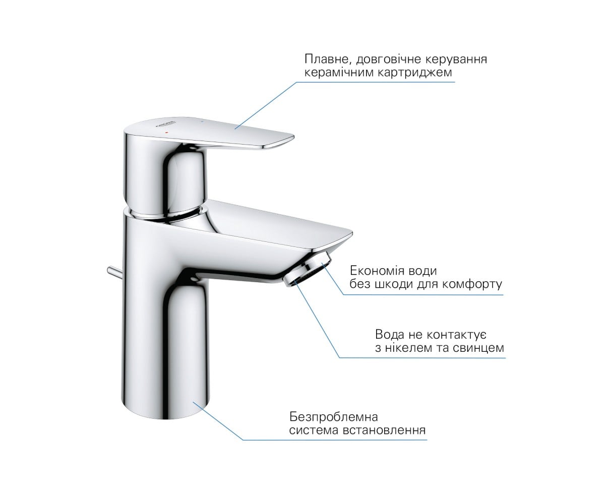 Набор смесителей  PRECISION FLOW QUICKFIX UA202503TS:Фото 2