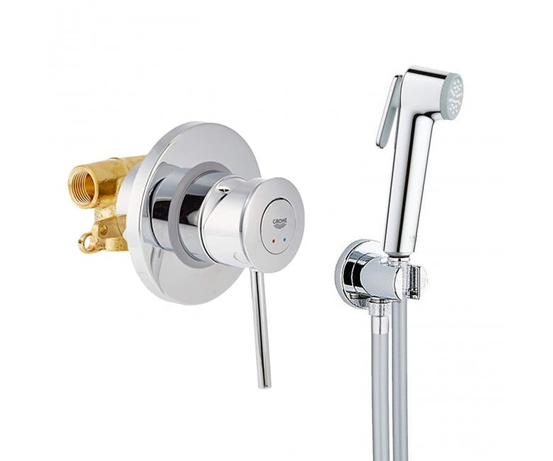 Гигиенический душ GROHE BAU CLASSIC QUICKFIX UA202606QF UA202606QF