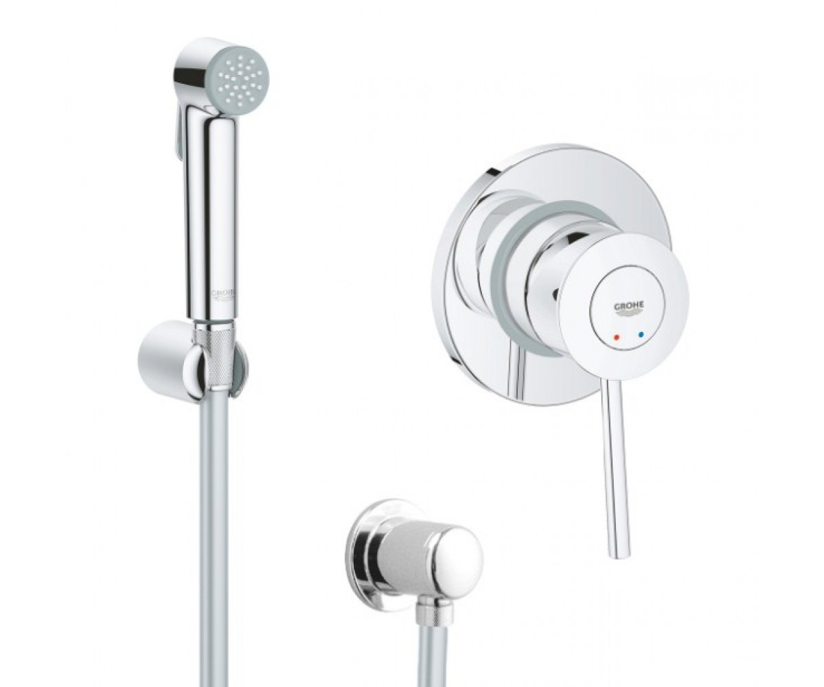 Набір для гігієнічного душа GROHE BAU CLASSIC QUICKFIX UA202616QF UA202616QF