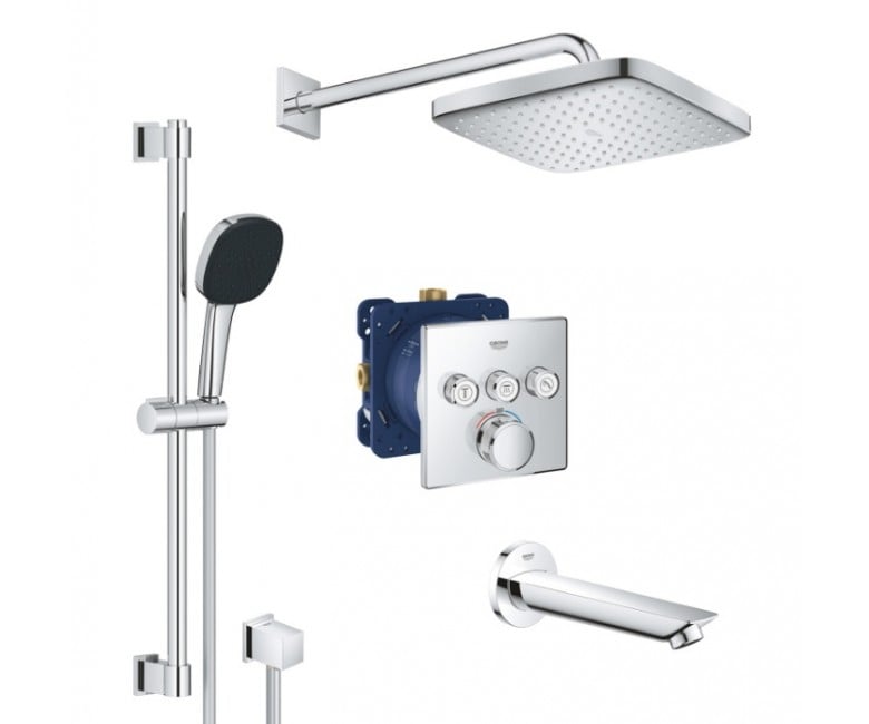 Душова система на 3 споживача GROHE GROHTHERM QUICKFIX SMARTCONTROL UA202801C3 UA202801C3