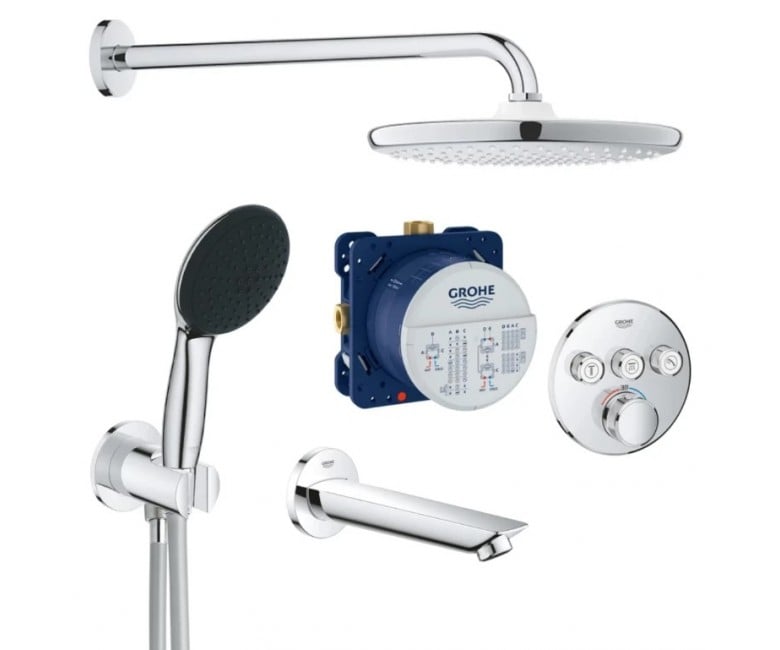 Термостатична душова система GROHE QUICKFIX SMARTCONTROL UA202802R3 UA202802R3