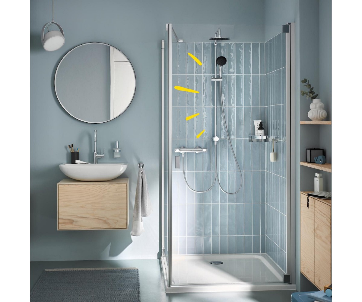 Душевая система с термостатом  PRECISION FLOW QUICKFIX UA202908TR:Фото 6