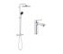 Комплект для ванної кімнати Grohe QuickFix Vitalio Comfort Cube 2 в 1 з підігрівачем для раковини з кубиками (UA203101TM) GROHE  UA203101TM UA203101TM