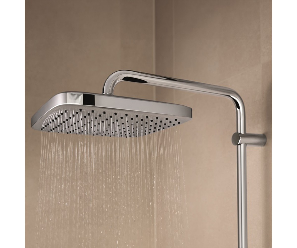 Набір змішувачів 2 в 1 для ванної кімнати Grohe QuickFix Vitalio Comfort Cube зі змішувачем для раковини Dice (UA203101TM)  UA20