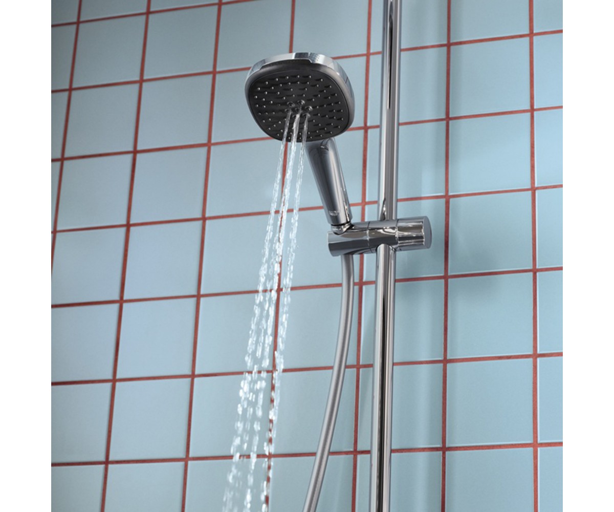 Набір змішувачів 2 в 1 для ванної кімнати Grohe QuickFix Vitalio Comfort Cube зі змішувачем для раковини Dice (UA203101TM)  UA20