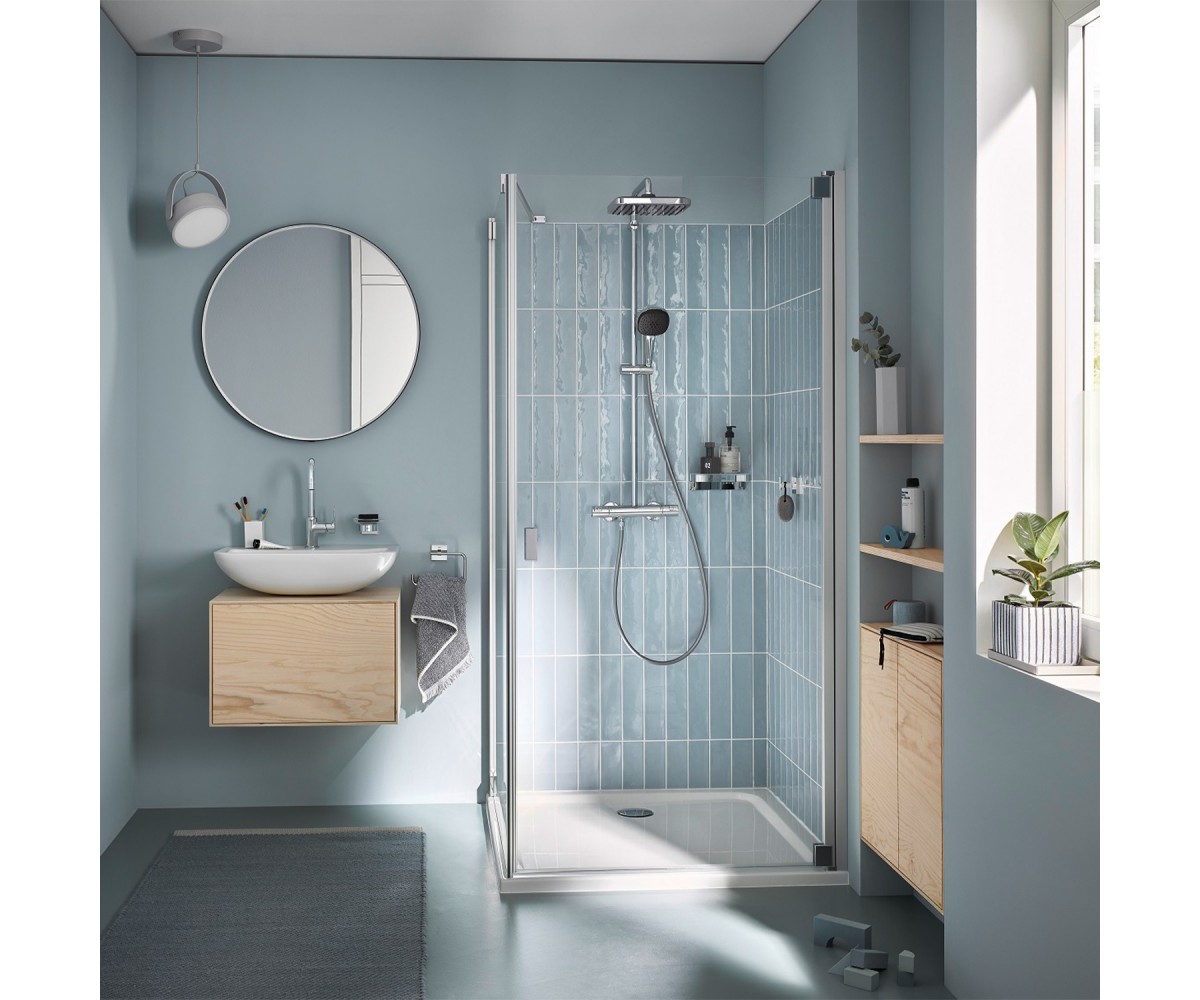 Набір змішувачів 2 в 1 для ванної кімнати Grohe QuickFix Vitalio Comfort Cube зі змішувачем для раковини Dice (UA203101TM)  UA20
